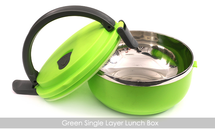 1 Layer Stainless Steel Lunch Box in Pakistan